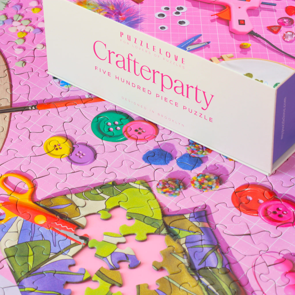 Crafterparty - 500 piece puzzle – PUZZLELOVE