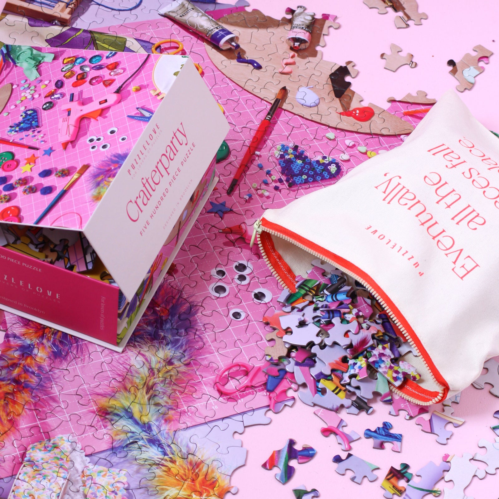 Crafterparty - 500 piece puzzle – PUZZLELOVE